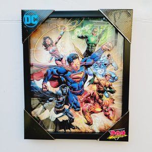 DC Comics Justice League Framed Wall Art Decor
